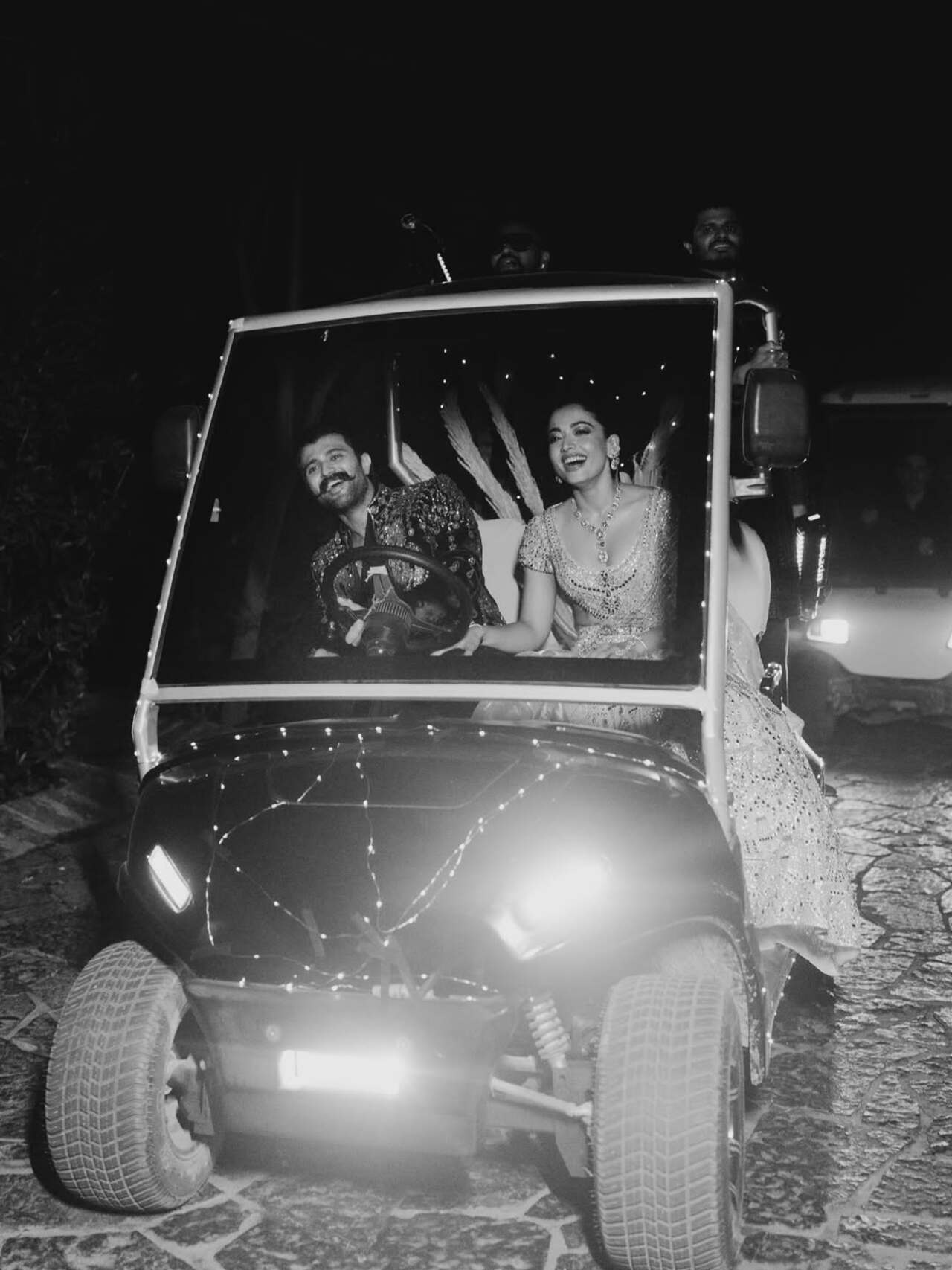 On Tuesday morning, the couple dropped pictures from their Sangeet night which was held on February 24, two days before their wedding ceremony in Udaipur